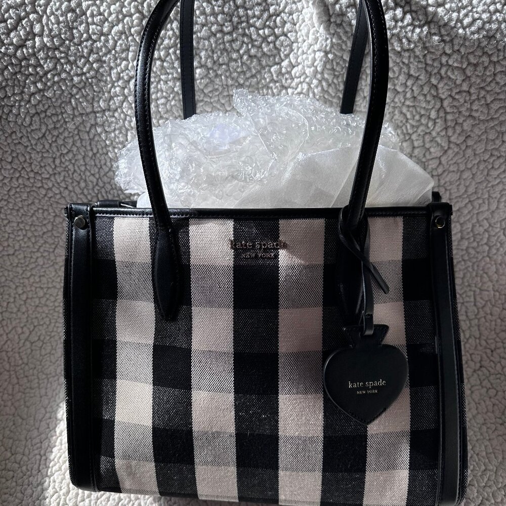 Kate Spade Market Gingham Medium Tote